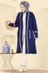 Cardigan 7065BRZ597-MS Light Navy Blue - Thumbnail