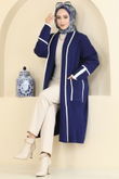 B.R.Z - Cardigan 7065BRZ597-MS Light Navy Blue
