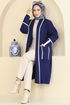 Cardigan 7065BRZ597-MS Light Navy Blue - Thumbnail
