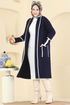 Cardigan 7065BRZ597-MS Navy Blue - Thumbnail