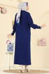 Cardigan 7146BRZ597-MS Navy Blue - Thumbnail