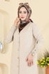 Cardigan 7927KLB1050-MS Cream - Thumbnail