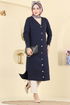 Cardigan 7927KLB1050-MS Navy Blue - Thumbnail