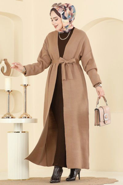 K.L.B. - Cardigan 8090KLB1050-MS Biscuit