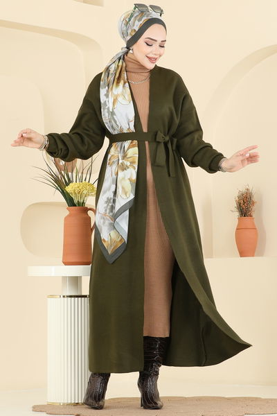 K.L.B. - Cardigan 8090KLB1050-MS Khaki - 412820