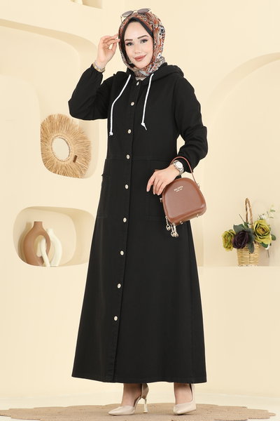 O.R.G. - Cep Armalı Kot Kap 7903ORG1169-MS Siyah - 422976