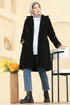 Coat 031OZT1013-MS Black - Thumbnail
