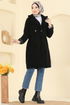 Coat 031OZT1013-MS Black - Thumbnail
