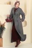 B.G.S. - Coat 0504BG354-MS Anthracite