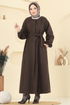 معطف بني 0504BG354-MS - Thumbnail