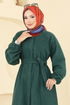 Coat 0504BG354-MS Emerald - Thumbnail