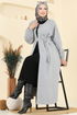 معطف رمادي 0504BG354-MS - Thumbnail