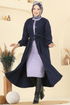 Coat 0504BG354-MS Navy Blue - Thumbnail