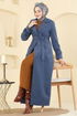 Coat 057TGZ1164-MS Blue - Thumbnail