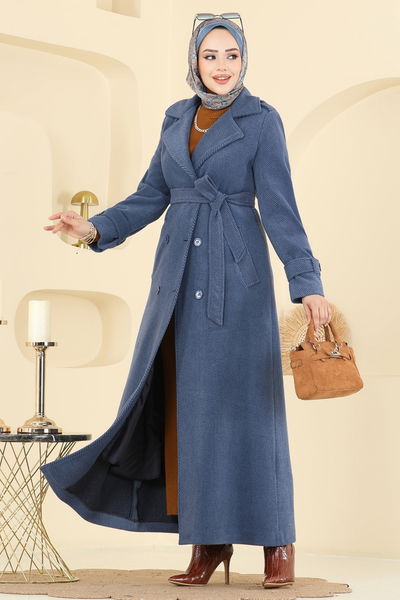 T.G.Z. - Coat 057TGZ1164-MS Blue - 411397