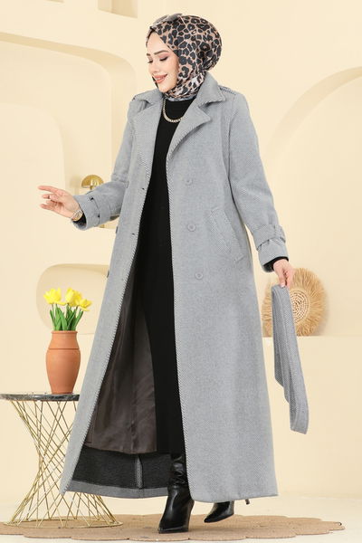 T.G.Z. - Coat 057TGZ1164-MS Gray - 411387