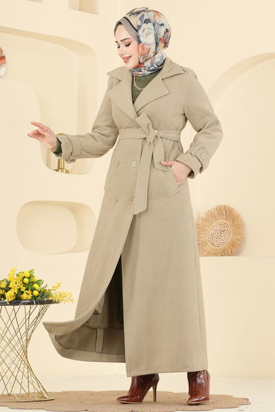 T.G.Z. - Coat 057TGZ1164-MS Stone - 411414