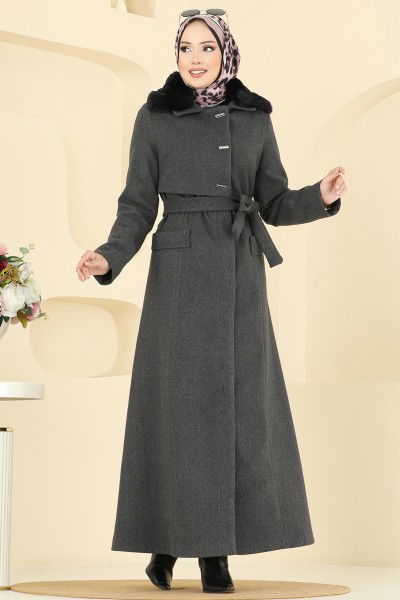 O.Z.T. - Coat 1121OZT1013-MS Anthracite