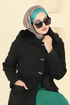 Coat 1121OZT1013-MS Black - Thumbnail