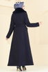 Coat 1121OZT1013-MS Dark Navy Blue - Thumbnail