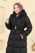 Coat 1161YMC1171-MS Black - Thumbnail