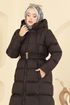 Coat 1161YMC1171-MS Brown - Thumbnail