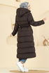 Coat 1161YMC1171-MS Brown - Thumbnail