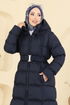 Coat 1161YMC1171-MS Navy Blue - Thumbnail