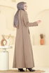 معطف بيج 1173OZT1013-MS - Thumbnail