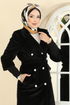 Coat 1183OZT1013-MS Black - Thumbnail