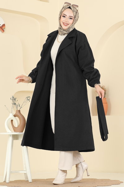 E.R.K. - Coat 2059ERK1158-MS Black - 427597