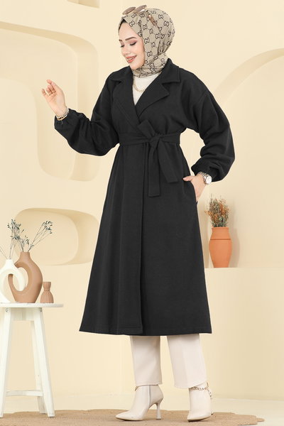 E.R.K. - Coat 2059ERK1158-MS Black - 427598