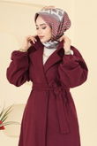 E.R.K. - Coat 2059ERK1158-MS Burgundy