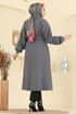 Coat 2059ERK1158-MS Gray - Thumbnail
