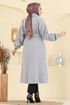 Coat 2059ERK1158-MS Light Gray - Thumbnail