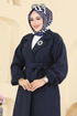 Coat 2059ERK1158-MS Navy Blue - Thumbnail