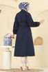 Coat 2059ERK1158-MS Navy Blue - Thumbnail