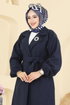 Coat 2059ERK1158-MS Navy Blue - Thumbnail