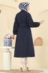 Coat 2059ERK1158-MS Navy Blue - Thumbnail