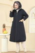 Coat 2825MSA980-MS Navy Blue - Thumbnail