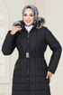 Coat 3907HN218-MS Black - Thumbnail
