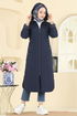 Coat 4009HN394-MS Navy Blue - Thumbnail