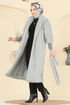 معطف رمادي 4405AL357-MS - Thumbnail
