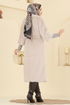 معطف بيج 4405AL357-MS - Thumbnail