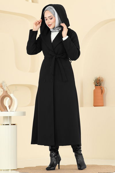 B.İ.S.S.K. - Coat 6234BSK463-MS Black - 407607