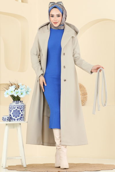 B.İ.S.S.K. - Coat 6234BSK463-MS Stone - 407594