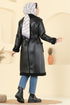 Coat 6239BSK463-MS Black - Thumbnail