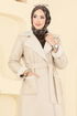 Coat 6239BSK463-MS Stone - Thumbnail