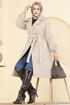 Coat 6243BSK463-MS Stone - Thumbnail