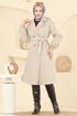 Coat 6243BSK463-MS Stone - Thumbnail